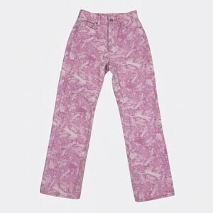 HOST PICK! BDG Denim Pink Patterned Cowboy Jeans